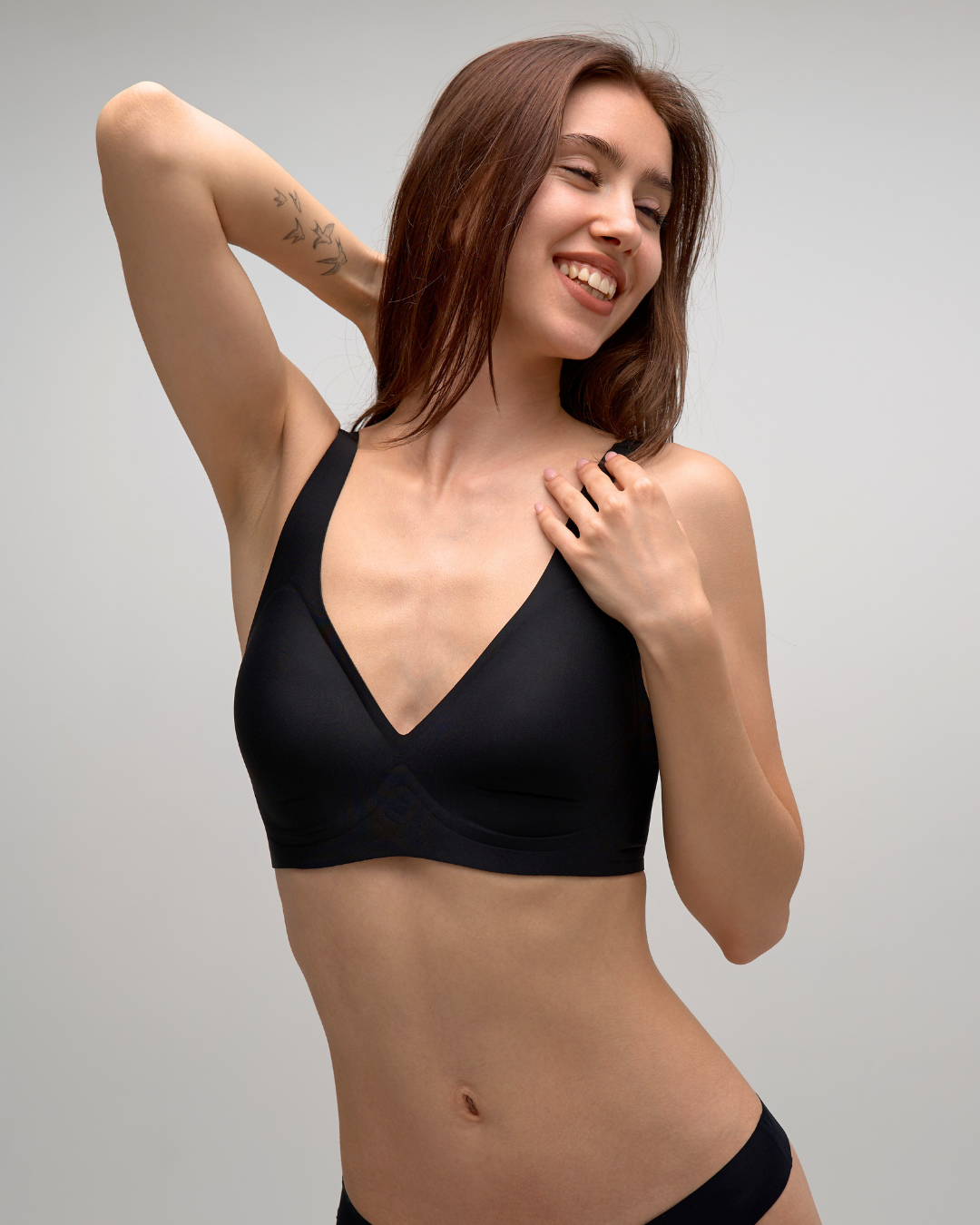 SoftForm Bra, Ink Black