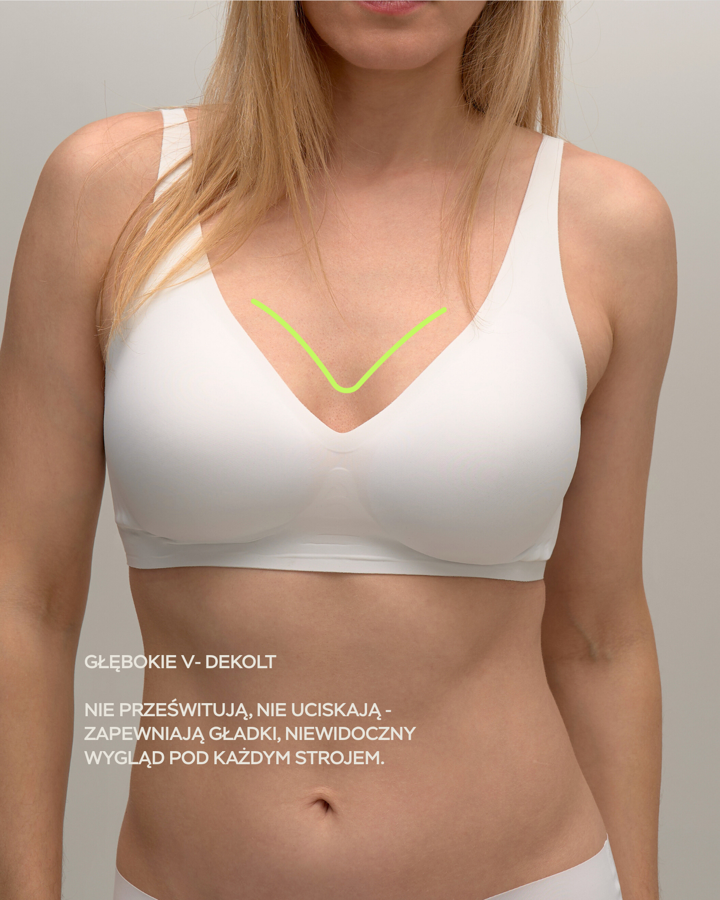 SoftForm Bra, White
