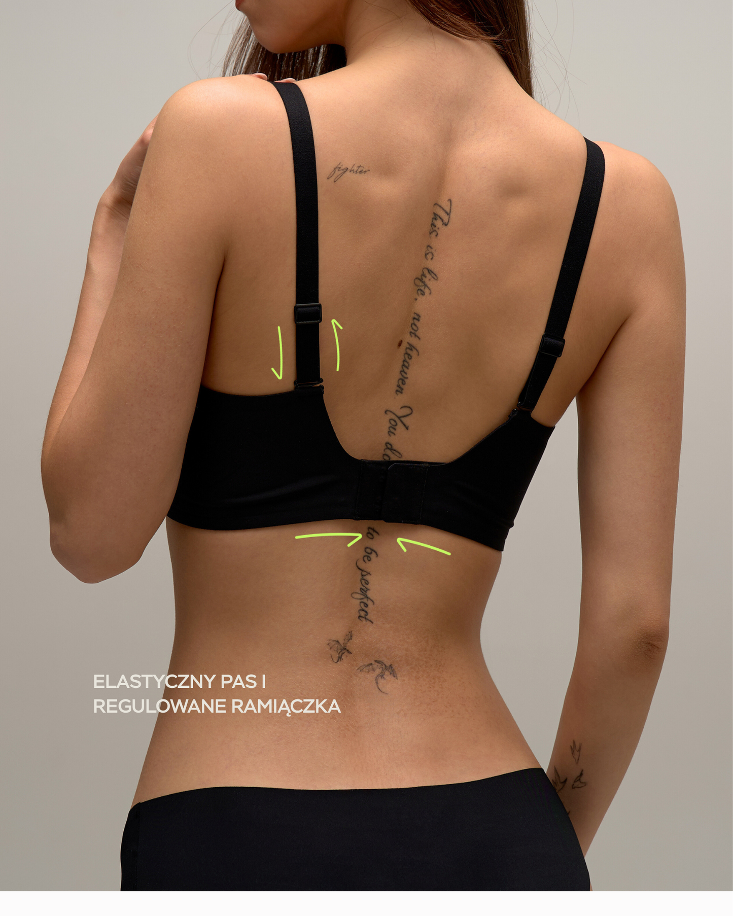 SoftForm Bra, Ink Black