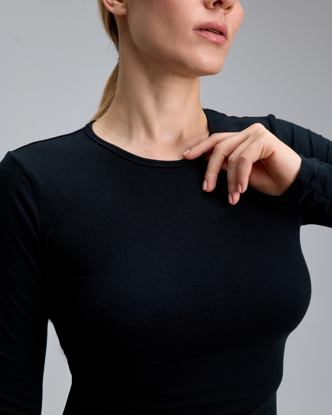 Longsleeve BaseLine, Black