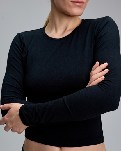 Longsleeve BaseLine, Black