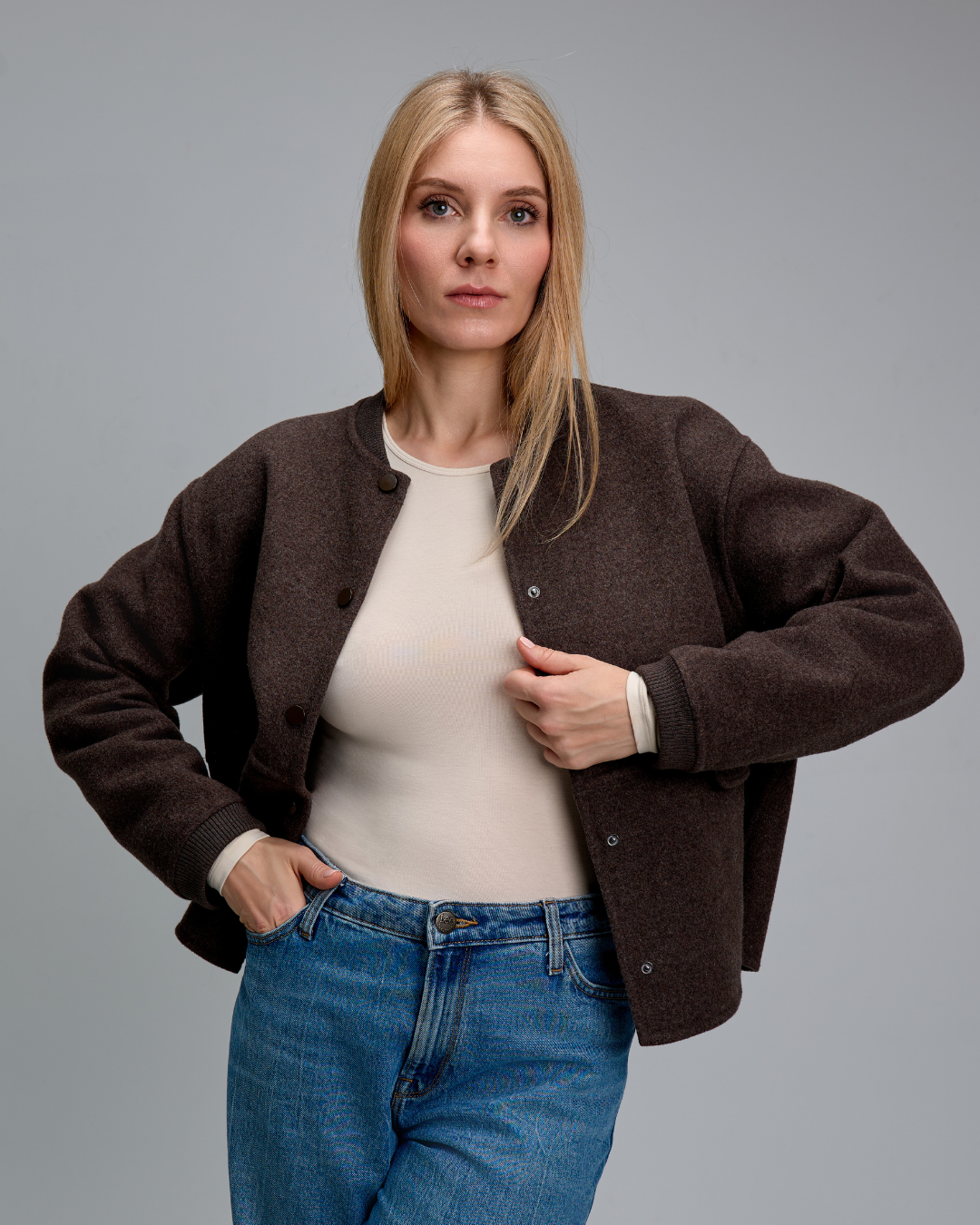 Longsleeve BaseLine, Oat